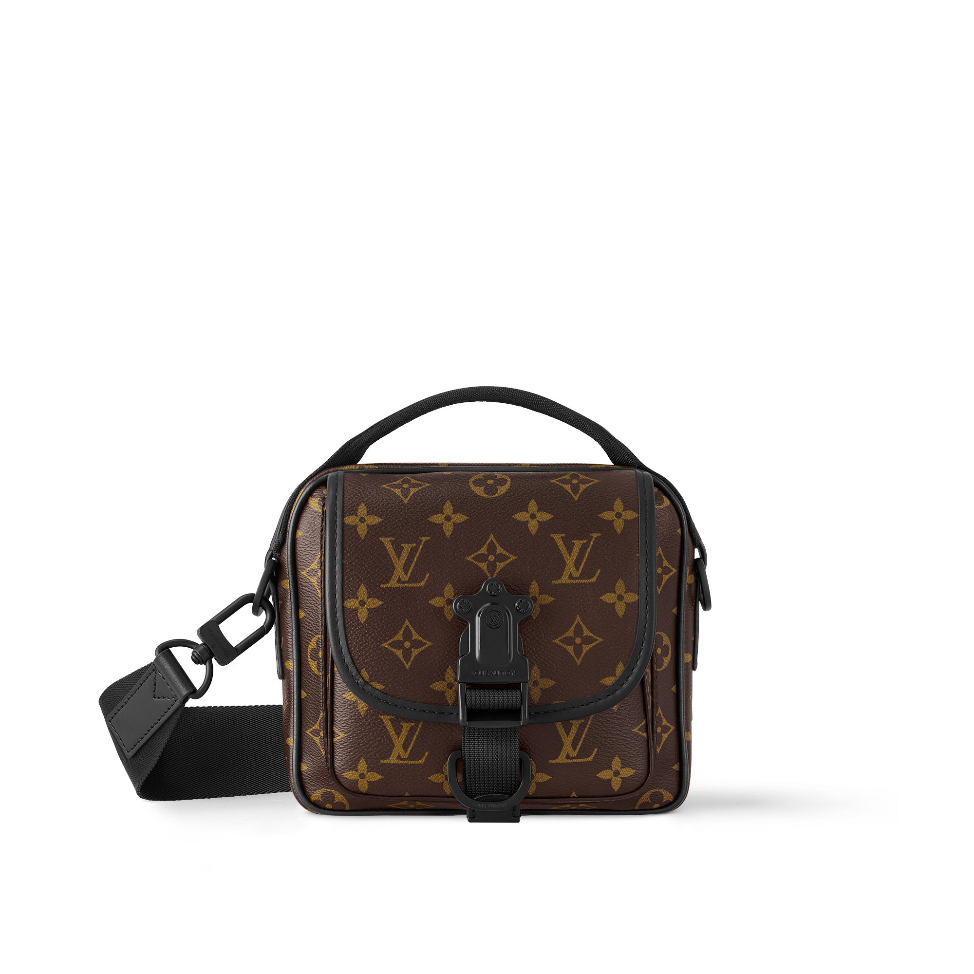 Quest Messenger Monogram Macassar Canvas - Men - Bags | LOUIS 